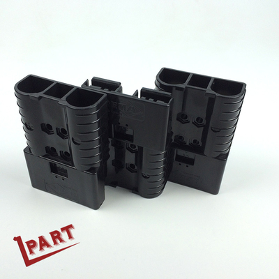 negro del enchufe SRE320 del conector del cargador de batería de la carretilla elevadora de 600V 320A