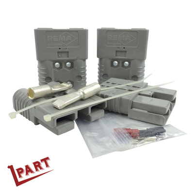 conectores de cable eléctricos de la batería de la carretilla elevadora de 160A 600V SRE160