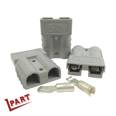 Conector de encargo de las piezas 50A 600V de la batería de la carretilla elevadora del camión de plataforma