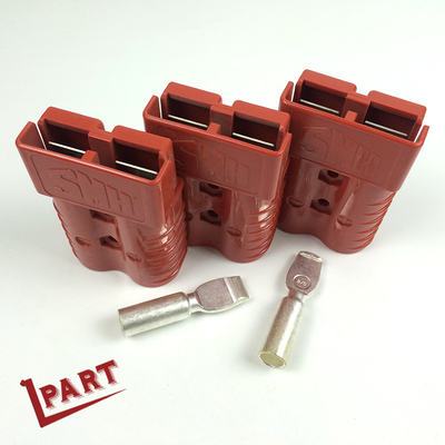 La batería eléctrica roja de la carretilla elevadora parte 3T los accesorios 600V del enchufe 350A