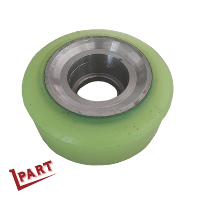 Plataforma de nylon Jack Wheels Roller de la plataforma eléctrica de la carretilla elevadora 178mmx73m m
