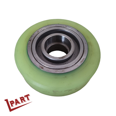 Plataforma eléctrica Jack Wheels OD 204m m del rodillo impulsor de la carretilla elevadora del ODM 7FBR