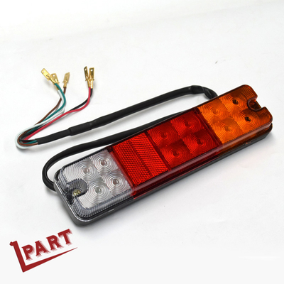 Luces de la carretilla elevadora de la parte posterior LED del OEM con 3 el color 12V-24V