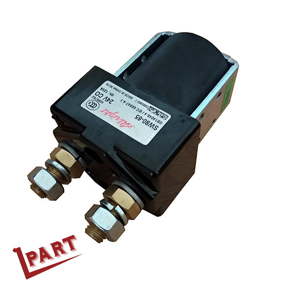 Contactor eléctrico original 125A 24V SW80-65 de la carretilla elevadora de la corriente continua de la marca