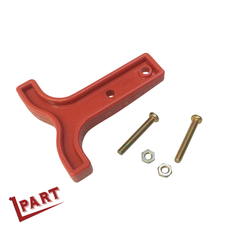 el conector eléctrico del enchufe de la batería de la carretilla elevadora 50A maneja color rojo